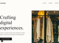 Lumina Studio Website Template – Elegance that commands attention